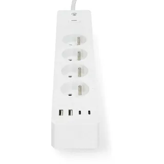 Nedis LED-Stripe-Profil WIFIP313EWT 4 W weiß 1 St.