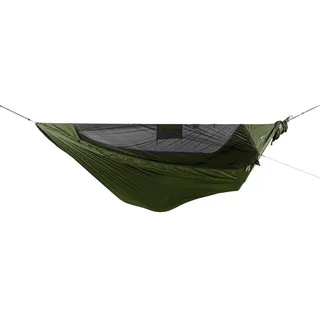 Ticket to the Moon Pro Hammock Outdoor-Hängematte mit Moskitonetz, Army Green