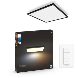 Philips Hue White Ambiance Aurelle 60 x 60 cm warmweiß schwarz