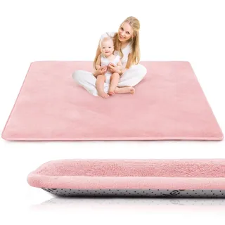 LEHOUR Krabbelmatte für Baby, 200×300×3CM Kinderteppich, rutschfest,