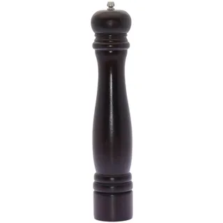 DONREGALOWEB Manueller Pfefferstreuer aus Holz, Dunkelbraun, 30 cm