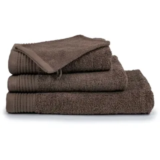 The One Towelling Handtuch 'Deluxe' T1-DELUXE50 taupe 50 x 100 cm