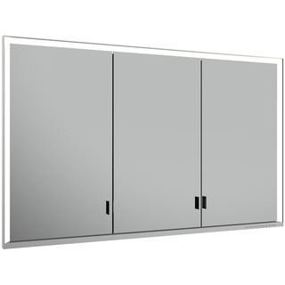 Keuco Royal Lumos Einbau-Spiegelschrank 3 Türen 1200 x 735 x 165 mm - Silber-Gebeizt-Eloxiert - 14315172301