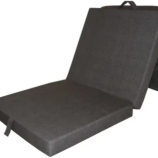 VitaliSpa Klappmatratze 70 x 190 cm H2 Baumwolle/Polyester/Wolle