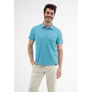 Lerros Poloshirt »LERROS Waffelpiqué-Poloshirt - Light Turquoise S