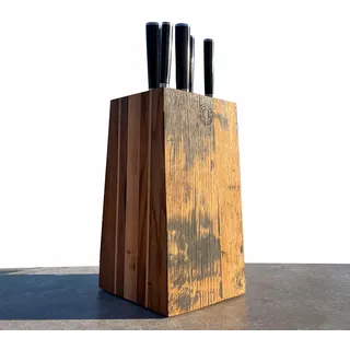 KAI Shun Classic Messerblock-Set, bestückter Messerblock mit 5 japanischen Damastmesser (DM-0700-0701-0706-0704-0705)