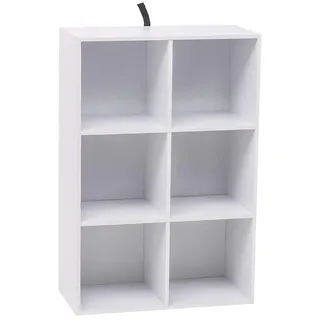 Woltu Bücherregal 60 x 89 x 30 cm Weiß