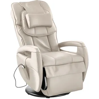 Cantus Massagesessel, Beige, Metall, Kunststoff, 80x117x114 cm, Lederauswahl, Stoffauswahl, Relaxfunktion, Netzbetrieb, Massagefunktion, Wohnzimmer, Sessel, Massagesessel