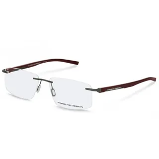 Porsche Design P8748  grey, red 58/15/145 Herren Brillen