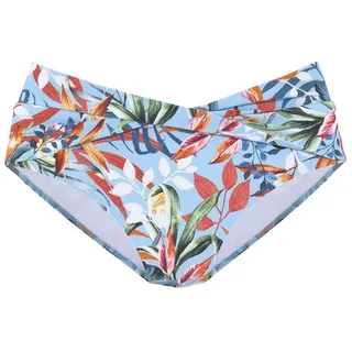 VENICE BEACH Bikini-Hose Damen hellblau-bedruckt Gr.40