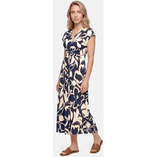 Betty Barclay Midikleid Blau/Braun 36