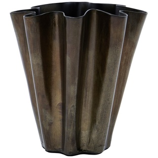 House Doctor - Flood Vase H 13 x Ø 12.5 cm, antikbraun