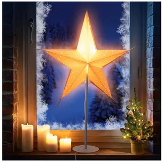Spetebo Weihnachtsstern Weiß