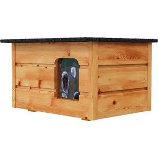 QLS Katzenhaus 8577 8577 x 8577 x 8577 cm Braun