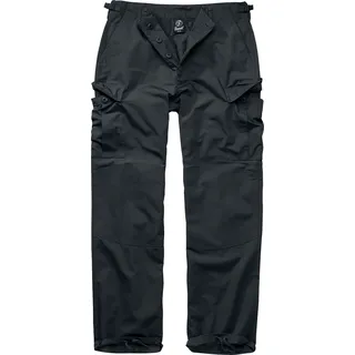Brandit Cargohose - BDU Ripstop Trouser - S bis 5XL - für Männer - Größe 5XL - schwarz - 5XL