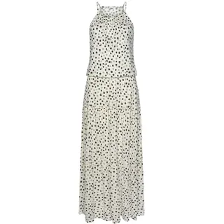 Buffalo Maxikleid Weiß/Mehrfarbig 38