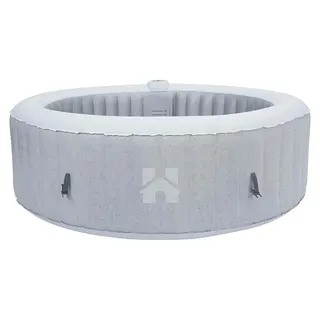 Home Deluxe Splash Whirlpool Ø 208 x 65 cm grau inkl. Abdeckung