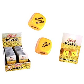 MIK Funshopping Spaß-Würfel Beer Dices - Die Würfel sind gefallen...