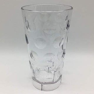 Dubbebecher 0,5 l (Transparent) aus Plastik - mit Logofläche (Freifläche für Beschriftung oder Druck) - Pfalz Dubbeglas aus Polycarbonat