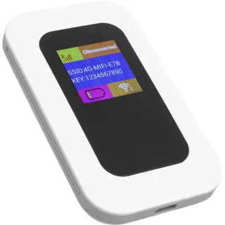 Jectse 4G 5G WiFi Mobile Hotspot, 300 Mbit/S Hochgeschwindigkeits -Hotspot -Gerät mit SIM -Kartensteckplatz, Tragbare WLAN -Hotspots Zum Reisen, Verbinden Sie Bis zu 10 Geräte für