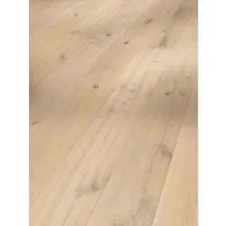 Parador Parkett Classic 3025 Rustikal Landhausdiele Eiche Gebürstet Weiß 220 cm