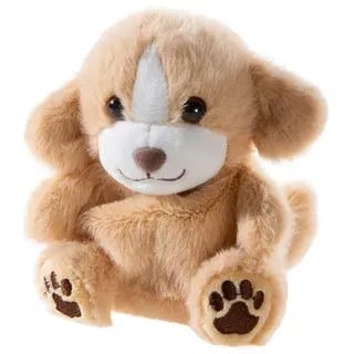 Heunec 160675 - Chagiya Hund hellbraun, Antistress-Tier, Plüsch, 13cm