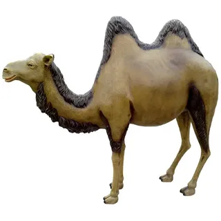 Xlmoebel Skulptur Lebensgroße Kamel-Figur aus wetterbeständigem Material für Garten (Skulptur), Hergestellt in Europa braun