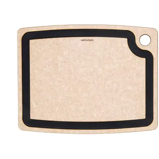 Epicurean Gourmet 96020 Schneidebrett mit Saftrille, 38 x 28 x 1 cm