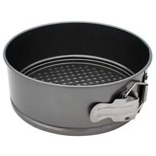 LuxusKollektion Springform Springform Kuchenform 18cm antihaft, (1-tlg) grau|schwarz Ø 18 cm x 18 cm x 18 cm