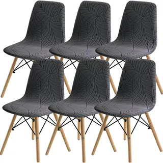 Esszimmerstühle Abdeckungen 2/4/6 Stück,Stil Shell Esszimmerstuhl Mid Century...