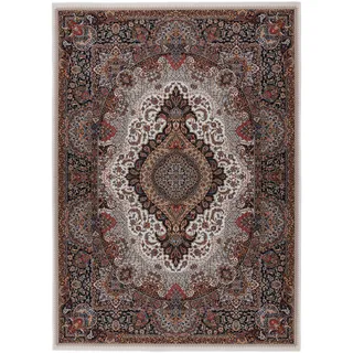 Kayoom Rocks 525 Kurzflorteppich 160 x 230 cm Braun/Mehrfarbig