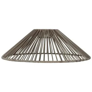 STAR Trading Outdoor Lampenschirm ,Vide' in Rattan-Optik, natur | Gr.: onesize