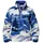 Helvetia II Printed Cropped Half Snap Sweatshirt Nocturnal/Dreaming XL