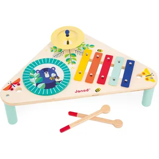Janod Musiktisch Gioia 3 Kinderinstrumente Multicolor J07655