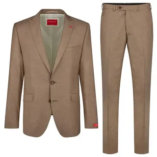 Digel Anzug Rico (Anzug, 2-tlg., Anzug) beige 50