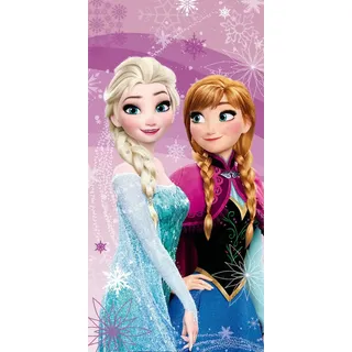 Disney Frozen Badetuch 70 x 140 cm rosa