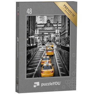 puzzleYOU Puzzle Grand Central Terminal, New York, 48 Puzzleteile, puzzleYOU-Kollektionen New York