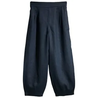 Next Leinenhose N. Premium Karottenhose aus 100 % Leinen (1-tlg) blau W28 x L35 Inch