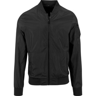 WITORU Bomberjacke leichte Herren Bomber Jacke Männer Übergangsjacke mit Stehkragen schwarz L