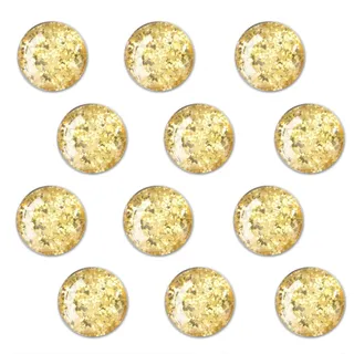 Kristallstarke Kühlschrankmagnete für Kühlschrank, Whiteboard, Schrank, trocken abwischbare Tafel, robuste magnetische Clips, Set für Büro, Küche, Schule, Zuhause, Organisation, 12 Stück