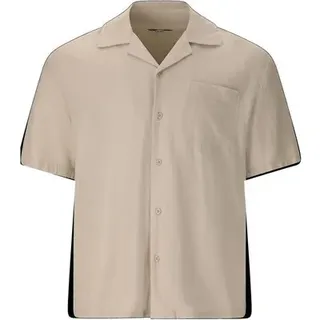 NOU Dalan Kurzarmhemd Beige M