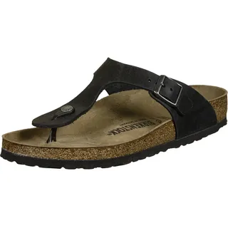 Birkenstock Gizeh Naturleder geölt schwarz 37