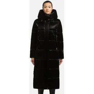 khujo Steppmantel Soulani5 Shiny schwarz MxNormalgrößen