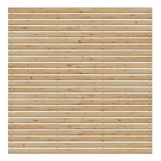 Sichtschutzzaun Nizza Lärche-Douglasie 180x180cm Bausatz