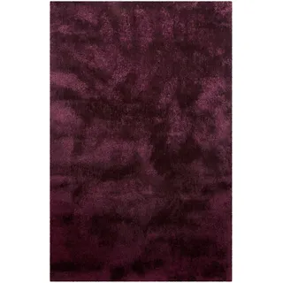 Homie Living Pisa Hochflorteppich 70 x 140 cm Rot
