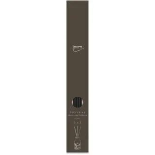 ipuro Exclusive Fibre Sticks Out Intense 5X - Fasersticks zum Nachfüllen für 240ml Diffusoren | Ersatzsticks für Diffusoren | Raumerfrischer, Raumduft Stäbchen | Duftstäbchen, Holzstäbchen
