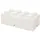 Brick 8 50 x 25 x 18 cm 1-tlg. weiß