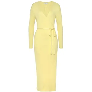 LASCANA Strickkleid Damen gelb Gr.32/34