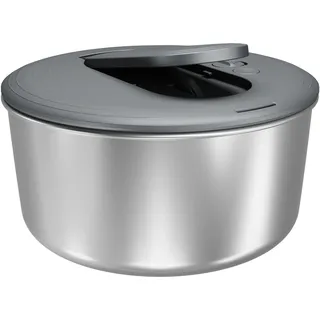 Zyliss Salatschleuder SwiftDry L Edelstahl Ø 27 cm Grau/Silber