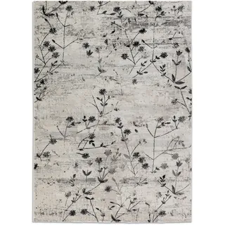 Astra Antea Kurzflorteppich 133 x 190 cm Schwarz